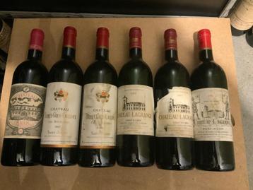 Lots de grands vins beschikbaar voor biedingen