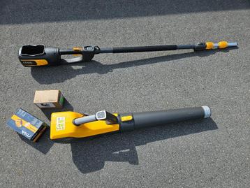 Nieuwe accu bladblazer stiga SAB 500 AE compleet beschikbaar voor biedingen