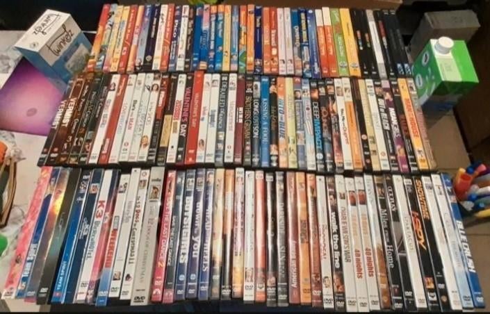 Lot: 114 dvd's, Cd's en Dvd's, Dvd's | Overige Dvd's, Zo goed als nieuw, Ophalen of Verzenden