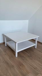 Table basse - Bois blanc, Maison & Meubles, Tables | Tables de salon, Enlèvement, Utilisé, Carré