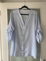 Linnen/viscose blousje maat 46, Kleding | Dames, C&A, Ophalen of Verzenden, Maat 46/48 (XL) of groter, Blauw