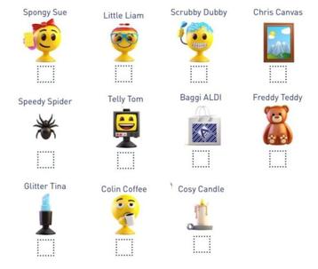 Aldi Emoji 2025 aan 1 euro per stuk beschikbaar voor biedingen