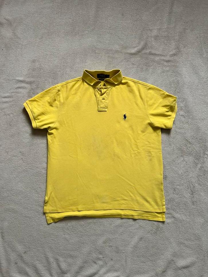 Gele Polo Ralph Lauren, Kleding | Heren, Polo's, Gedragen, Maat 52/54 (L), Geel, Ophalen of Verzenden