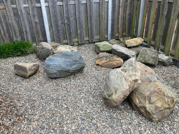Tuin/Keien/zwerfkeien/rotsblokken, Tuin en Terras, Bielzen en Borduren, Gebruikt, Overige typen, Ophalen