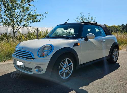 Mini Cooper Cabrio lage prijs zonder bediening Rijdt zeer go, Auto's, Mini, Particulier, Cabrio, Alarm, Elektrische ramen, Benzine