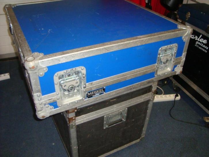 Gebruikt: Meekel flightcase t.b.v. mengpaneel 20230002, Muziek en Instrumenten, Behuizingen en Koffers, Gebruikt, Flightcase, Ophalen