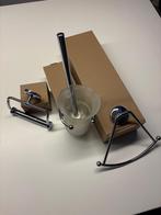 Wc accessoires, Huis en Inrichting, Ophalen, Gebruikt, Grijs, Overige typen