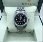 Zilver Rolex, Handtassen en Accessoires, Horloges | Heren, Ophalen, Zo goed als nieuw, Zilver, Rolex