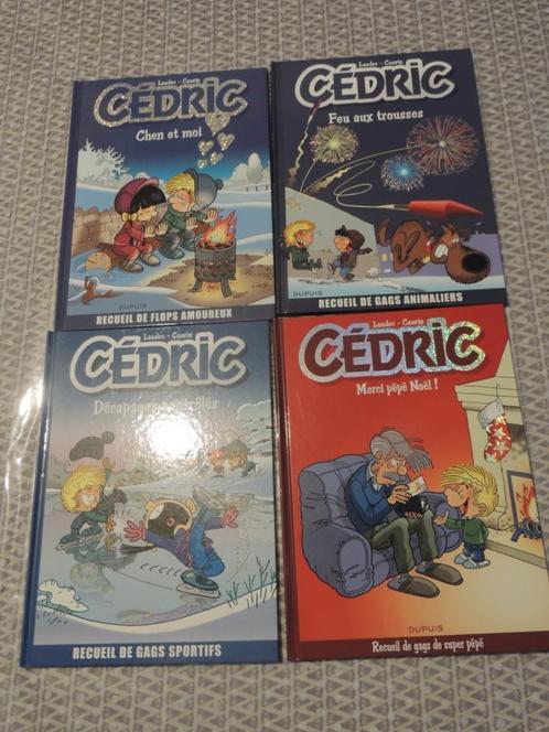 4 BD COMPIL CEDRIC  TBE DESCRIPIF / PHOTOS LOT /PIECE, Livres, BD, Comme neuf, Série complète ou Série, Enlèvement ou Envoi