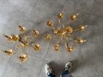 Lusters 1x groot , 1x middelmaat , 2x muurbevestiging, Antiek en Kunst, Ophalen