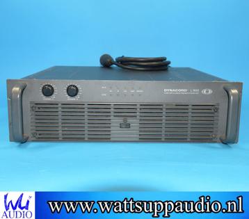Dynacord L1600 PA Amplificateur 2 canaux, Musique & Instruments, Enlèvement ou Envoi, Utilisé, 1000 watts ou plus, Sono