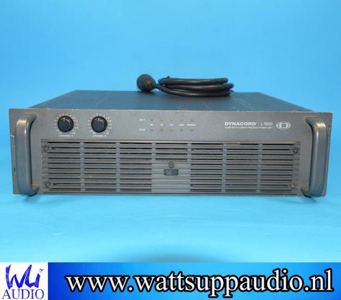 Dynacord L1600 2 kanaals versterker PA, Muziek en Instrumenten, Versterkers | Keyboard, Monitor en PA, Gebruikt, P.A., 1000 watt of meer