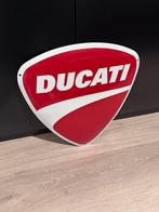 DUCATI EMAILLEBORD 47x50, Verzamelen, Merken en Reclamevoorwerpen, Ophalen of Verzenden, Zo goed als nieuw