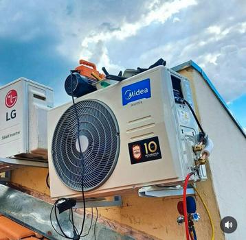 Airco's bijvullen ,opstarten  beschikbaar voor biedingen