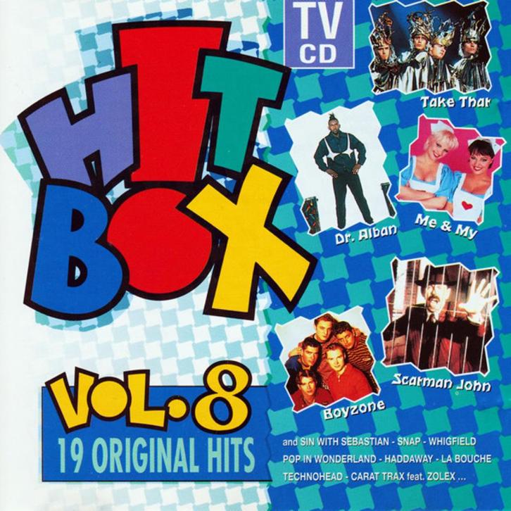CD- Hitbox Vol.8- 19 Original Hits, Cd's en Dvd's, Cd's | Dance en House, Ophalen of Verzenden