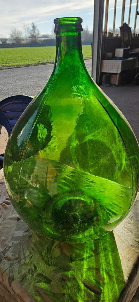 Dame Jeanne wijnfles, Antiek en Kunst, Antiek | Glaswerk en Kristal, Ophalen