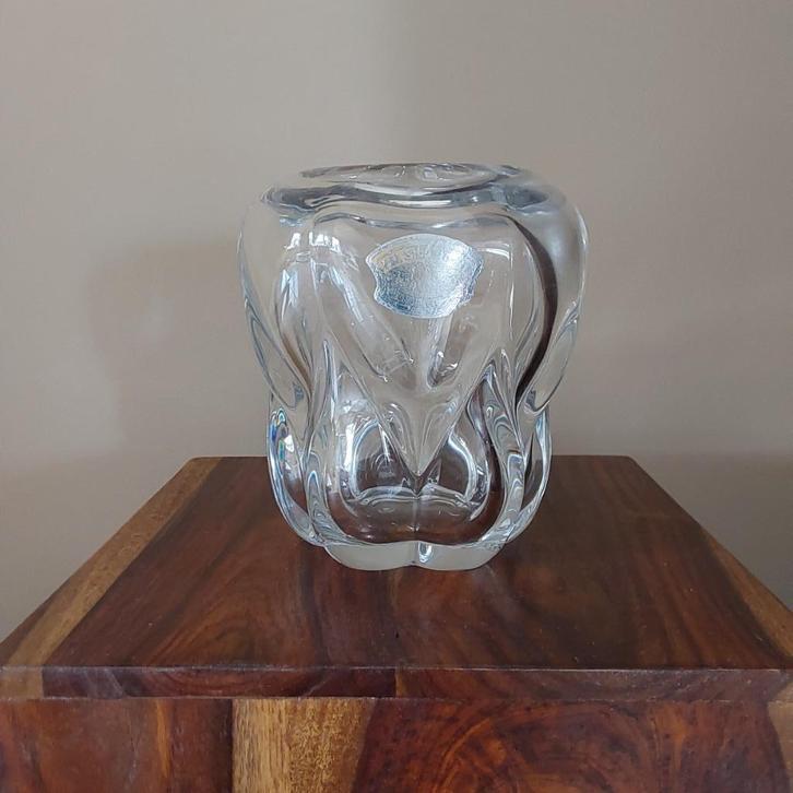 Kristallen vaas 'Vivi' - Antonio en Guido Bon voor VSL, Antiek en Kunst, Antiek | Glaswerk en Kristal, Ophalen