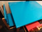 Kinder tafel met 3 stoelen, Ophalen, Gebruikt