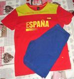 170 15 jaar pyjama shortama Spanje Espana rood oranje, Kinderen en Baby's, Kinderkleding | Maat 170, Jongen, Gebruikt, Ophalen of Verzenden