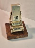vintage Rotating kalender, Ophalen of Verzenden, Dagkalender, Gebruikt