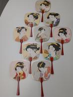 Waaier / handscherm : hele lot, Verzamelen, Ophalen of Verzenden, Gebruikt