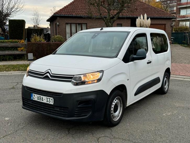 Berlingo 1.2 benzine, airco, 5 zitplaatsen, 12.2019, Euro 6d, Auto's, Citroën, Bedrijf, Berlingo, ABS, Airbags, Airconditioning