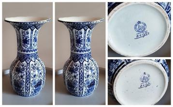 Paire de vase en Delft Royal Sphinx, Enlèvement