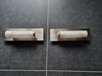 Set van 2 speciale wandlampen voor de badkamer, Huis en Inrichting, Ophalen, Zo goed als nieuw, Metaal