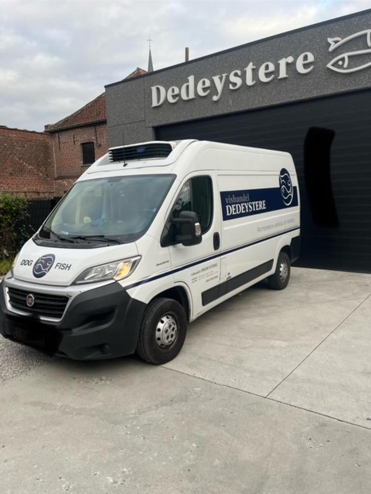 Fiat Ducato koelwagen, Auto's, Bestelwagens en Lichte vracht, Bedrijf, Achteruitrijcamera, Airbags, Airconditioning, Bluetooth