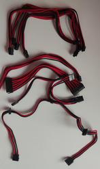 Extensions câbles rouges et noires, Gebruikt, Ophalen