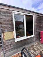 Dubbele raam, Doe-het-zelf en Bouw, Raamkozijnen en Schuifdeuren, Gebruikt, Raamkozijn, Inclusief glas, 75 tot 150 cm