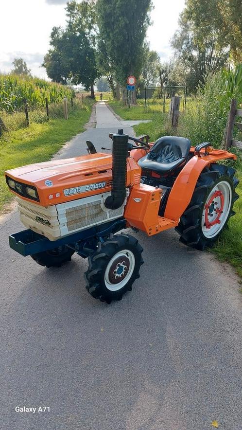 Minitractor kubota 20pk 4x4 TOPSTAAT!, Zakelijke goederen, Landbouw | Tractoren, Ophalen