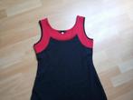 TUNIEK ROOD/ZWART MERK RHETORIQUE – MAAT 2 = M – ALS NIEUW, Kleding | Dames, Maat 38/40 (M), Ophalen of Verzenden, Zo goed als nieuw