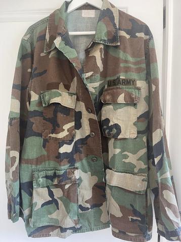 US Army Coat, Combat, Woodland camouflage Pattern beschikbaar voor biedingen