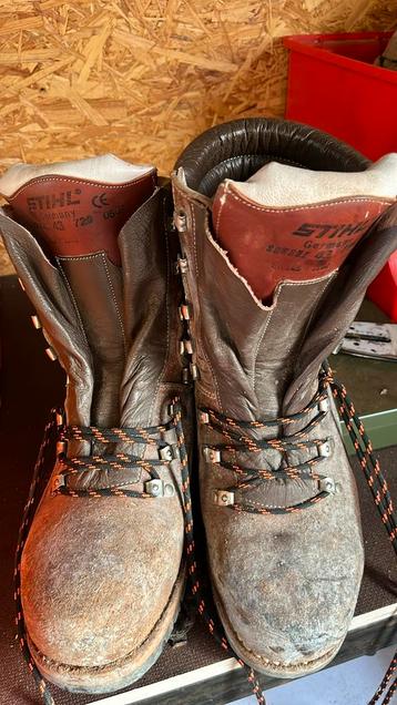 Zaagschoenen Stihl timbersports beschikbaar voor biedingen