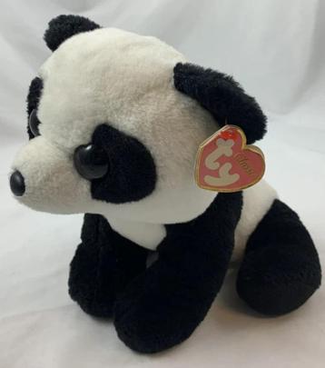 Ty Beanie Panda Baboo Pluche knuffel 2017 26cm nieuw beschikbaar voor biedingen