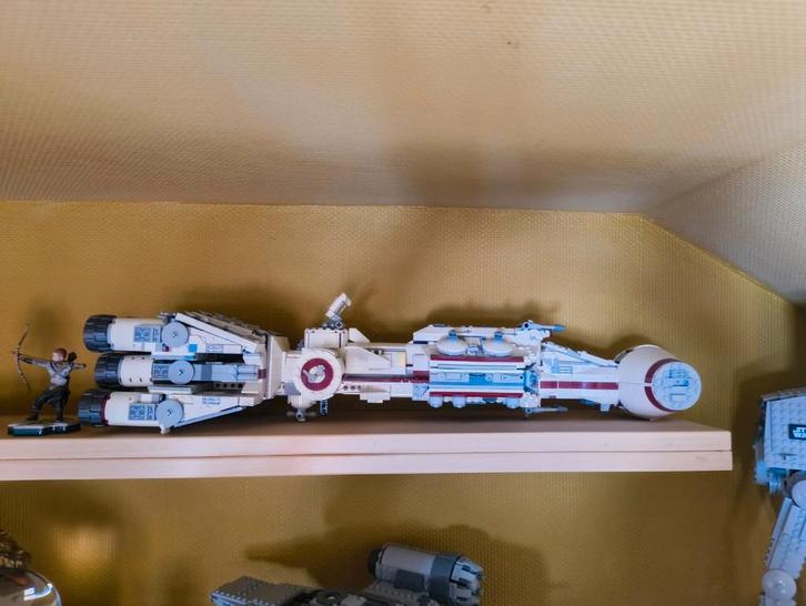 75244: Tantive IV, Kinderen en Baby's, Speelgoed | Duplo en Lego, Zo goed als nieuw, Lego, Complete set, Ophalen