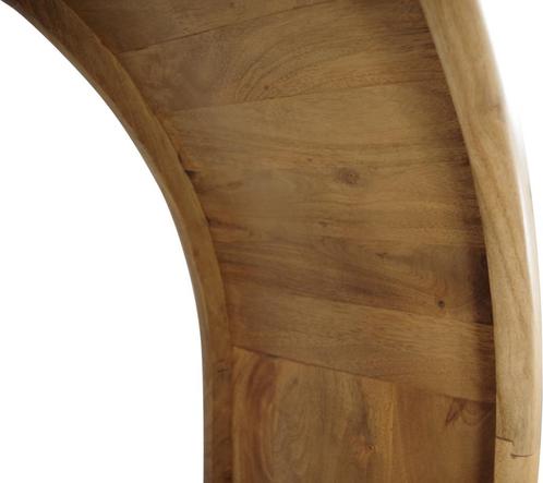 vakkenkasten ROND tropisch hardhout 86cm breed voorraad, Huis en Inrichting, Kasten | Boekenkasten, Nieuw, 50 tot 100 cm, 150 tot 200 cm