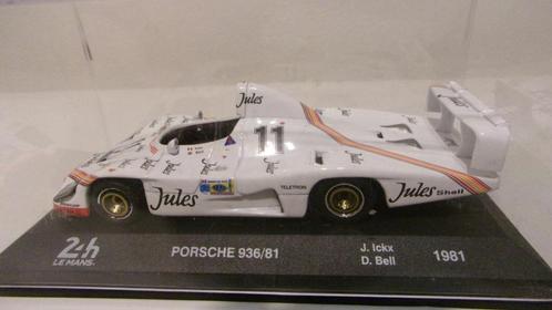 JACKY ICKX PORSCHE 936 Le MANS 81.IXO 1/43 IMPEC, Hobby en Vrije tijd, Modelauto's | 1:43, Zo goed als nieuw, Auto, Overige merken