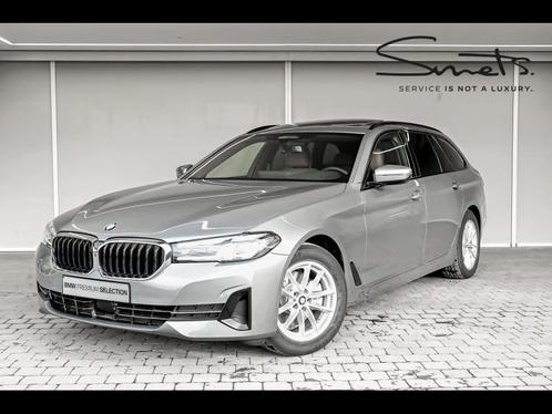 BMW Serie 5 520 Touring - HUD - Pano - ACC - T, Auto's, BMW, 5 Reeks, Adaptieve lichten, Adaptive Cruise Control, Airbags, Airconditioning