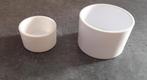 Voerbakje wit rond 7cm, Dieren en Toebehoren, Ophalen, Gebruikt, Eten en Drinken