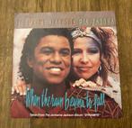 Jermaine Jackson Pia Zadora - when the rain begins to fall, Ophalen of Verzenden, Gebruikt
