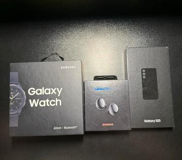 Te koop: Samsung S23, Samsung Buds pro,  Samsung Watch