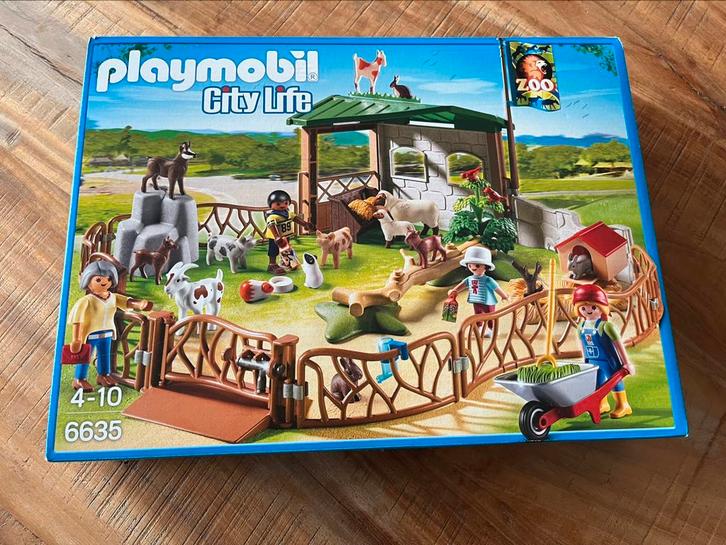 PLAYMOBIL Grote kinderboerderij - 6635 (VOLLEDIG), Kinderen en Baby's, Speelgoed | Playmobil, Zo goed als nieuw, Ophalen