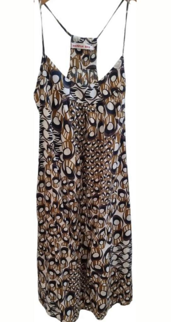 ✨️HAMTON BAYS Jurkje Maat S - Met BUNDELKORTING‼️✨️, Kleding | Dames, Jurken, Zo goed als nieuw, Maat 36 (S), Bruin, Knielengte