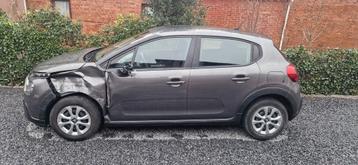 Citroen c3 1.2 benzine bj 2021 facelift 43000km met schade beschikbaar voor biedingen