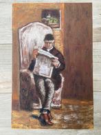 TEKENING NAAR PAUL CEZANNE GESIGNEERD VANDIJCK R., Ophalen of Verzenden