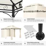 Luxe Partytent 3x4 Paviljoen party tuin tent NIEUW, Ophalen of Verzenden, Nieuw