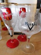 Verre Bière Bush modèle craquelé