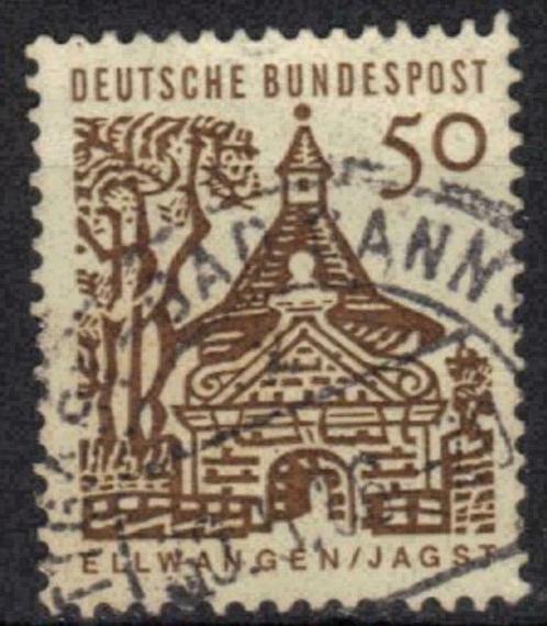 Duitsland Bundespost 1964-1965 - Yvert 326 - Gebouwen (ST), Postzegels en Munten, Postzegels | Europa | Duitsland, Gestempeld
